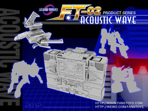 Transformers Fans Toys  FT 02 Acoustic Wave Not Soundwave  (2 of 9)